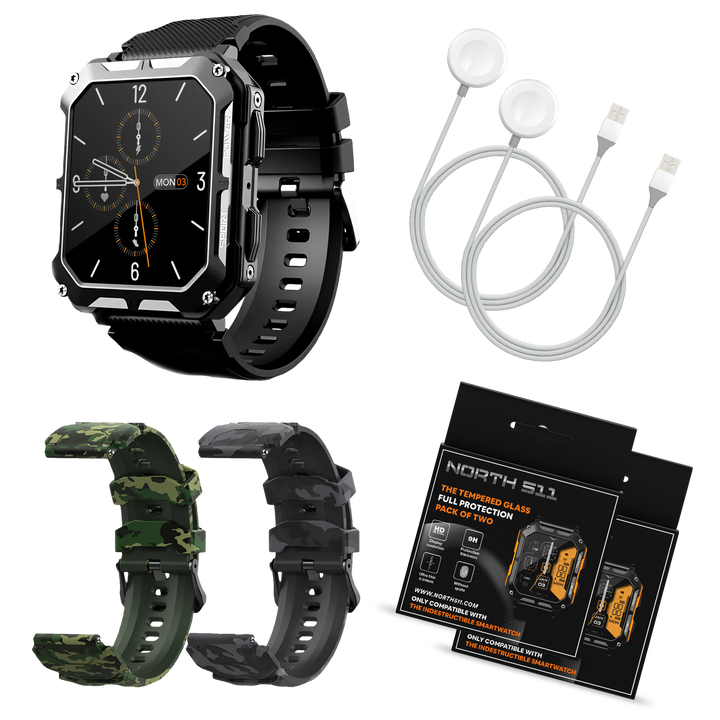 INDESTRUCTIBLE SMARTWATCH ULTIMATE BUNDLE