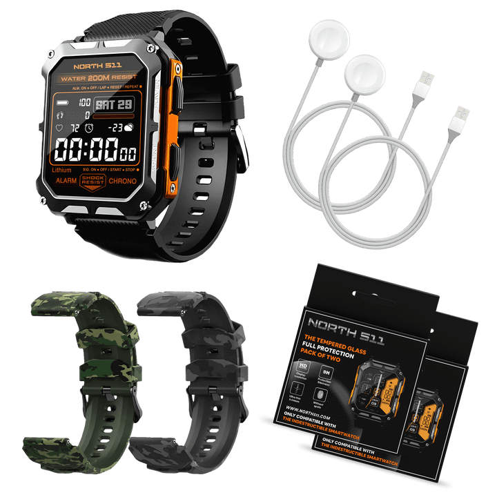 INDESTRUCTIBLE SMARTWATCH ULTIMATE BUNDLE - North511